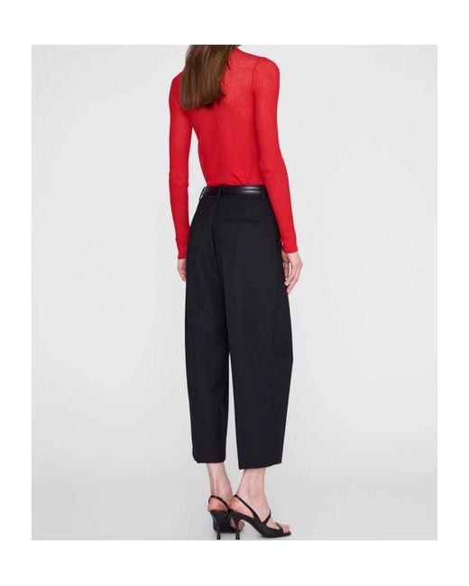 Anine Bing Red Long-Sleeved Knitwear