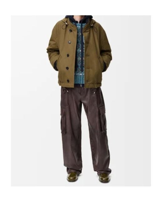 Loewe Green Long Sleeve Casual Jacket for men