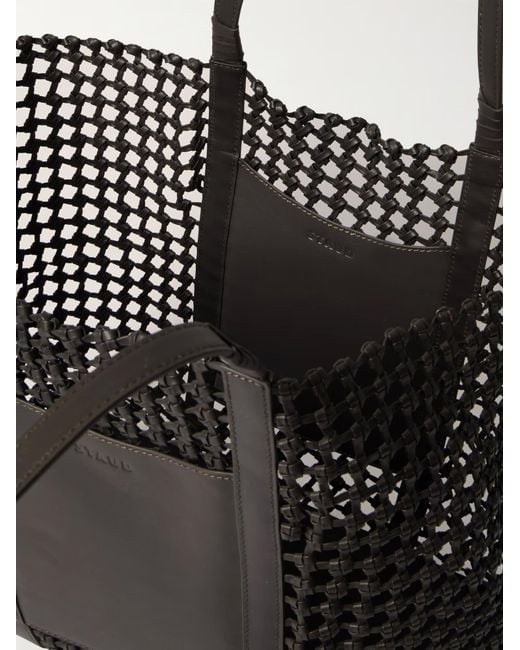 Staud Black Getaway Shopping Bag