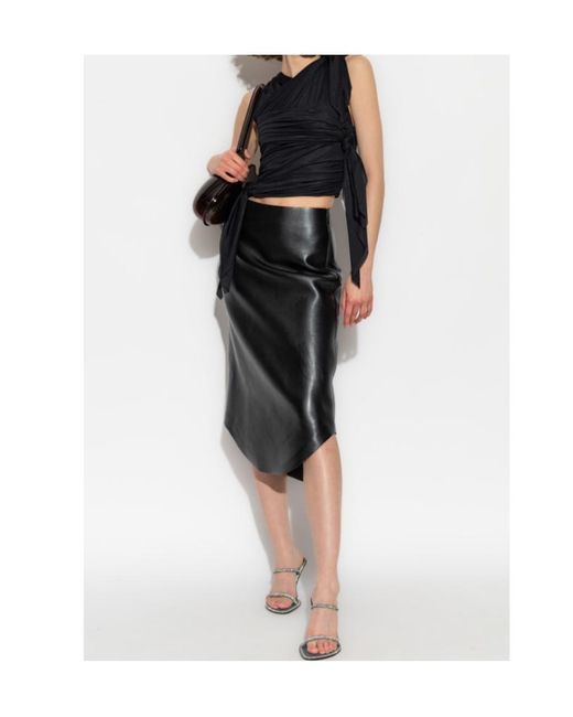DIESEL Black Midi Skirts