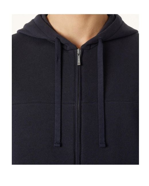 Loro Piana Blue Neem Bomber Jacket for men
