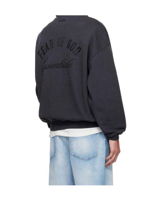 Fear Of God Black Classic Polo Sweater for men