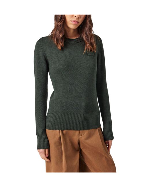 Chloé Green Elegant Knitted Sweater