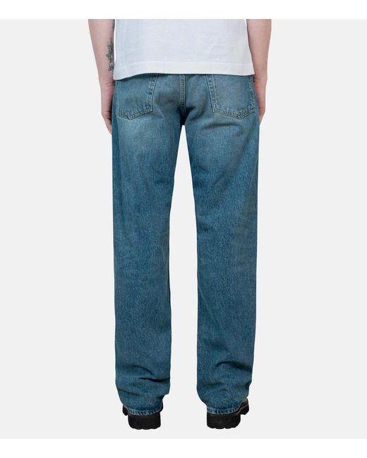 sunflower Blue Belt Loop Denim Trousers for men