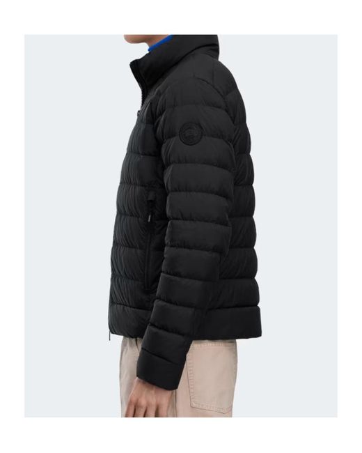 Canada Goose Black Crofton Jacket for men