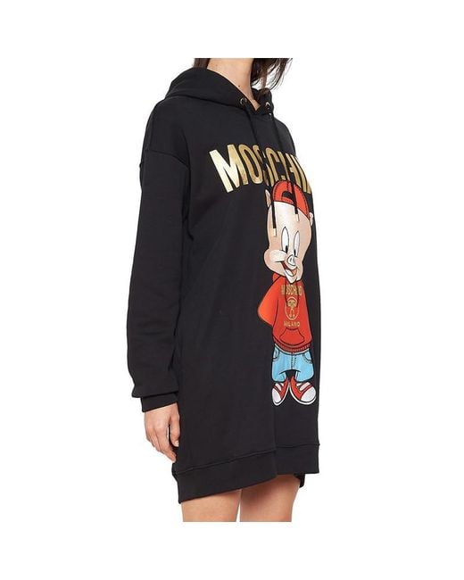Moschino Black Logo Details Sweater