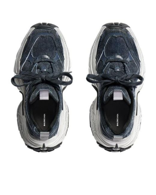 Balenciaga Blue 6Xl Denim Sneaker for men