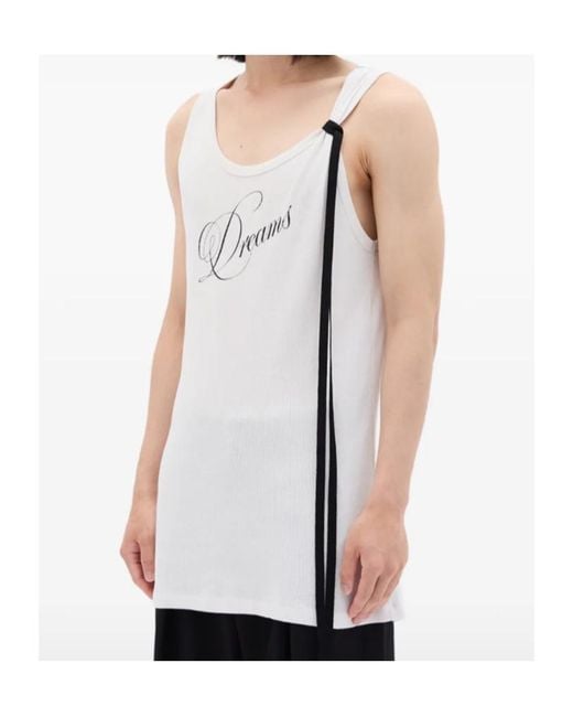 Ann Demeulemeester Gray Dreams Strap Tank Top for men