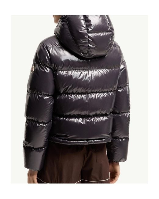 Moncler Gray Niveole Short Down Jacket