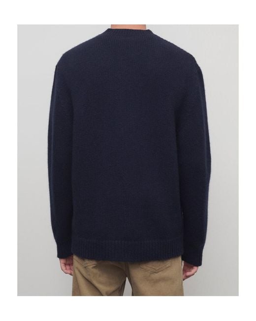 The Row Blue Creed Sweater for men