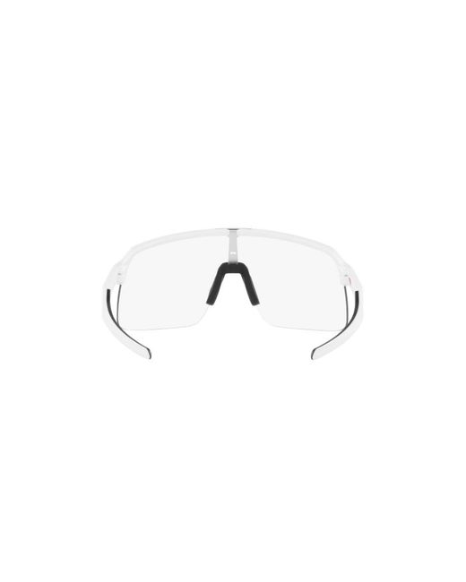 Oakley White Sutro Lite Shield Sunglasses for men
