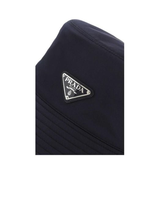 Prada Blue Re-Nylon Bucket Hat