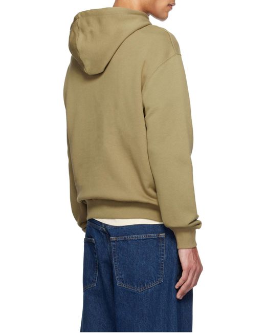 Maison Kitsuné Blue Bold Fox Head Hoodie for men