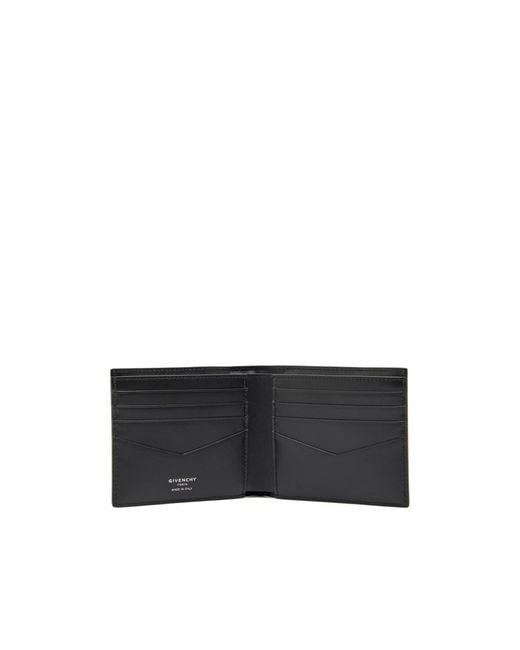 Givenchy Black Leather Wallet for men