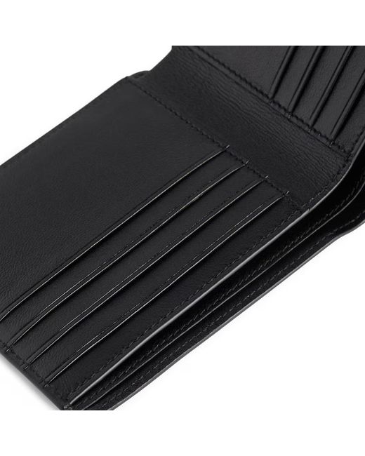 Balenciaga Black Cash Square Wallet for men