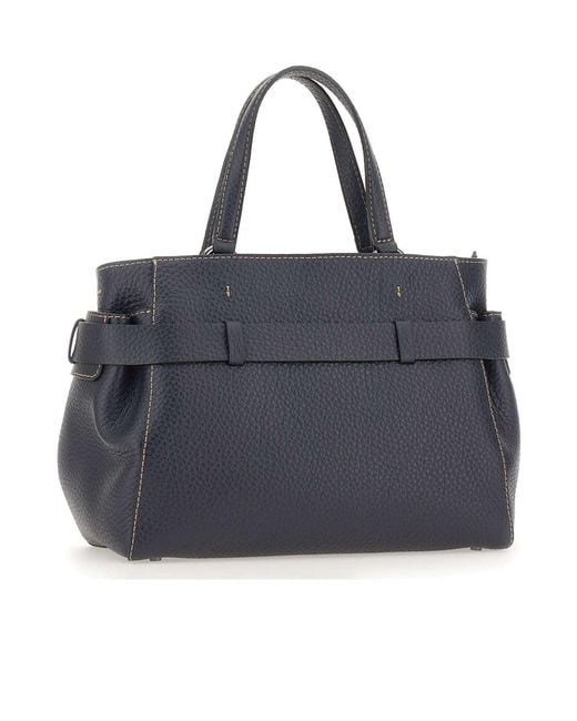 Gianni Chiarini Black Miranda Belted Shoulder Bag
