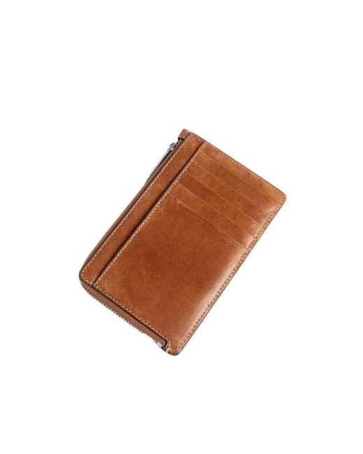 Balenciaga Brown Envelope Long Coin And Card Holder