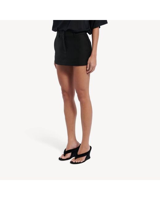 Balenciaga Black Mini Tailored Skort