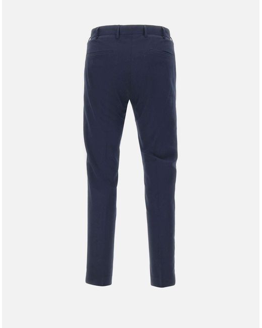 Pt Pantaloni Blue Pt Torino Dieci Slim Fit Pants for men