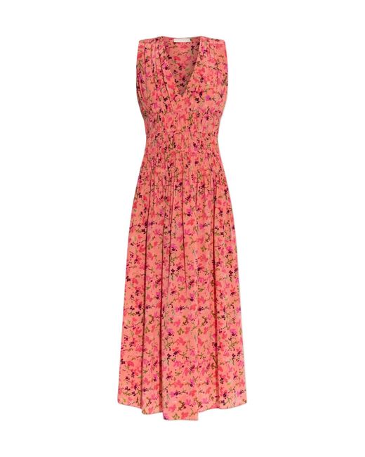 Ulla Johnson Red Midi Dresses