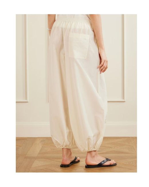 Loulou de Saison White Almaya Cocoon Trousers