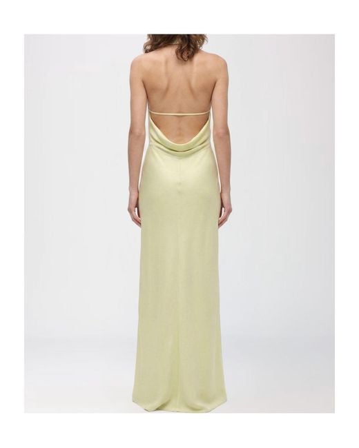 Jonathan Simkhai Multicolor Backless Dress