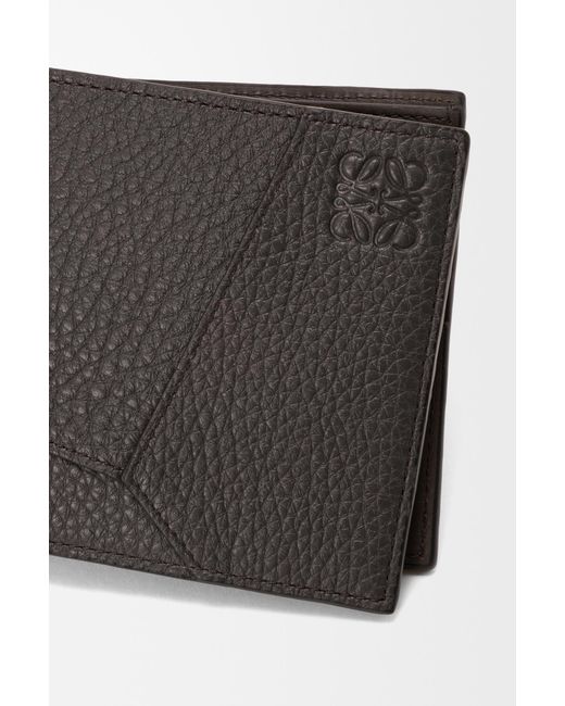 Loewe Black Puzzle Bifold Wallet for men