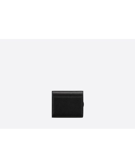 Dior Black Saddle Lotus Wallet