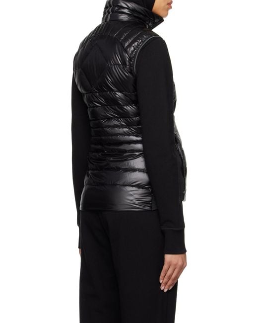 Canada Goose Black Hybridge Lite Down Gilet