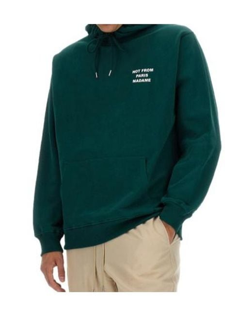 Drole de Monsieur Green Long-Sleeved Sweater for men