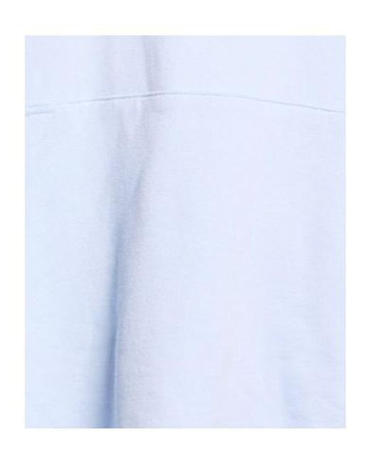 Burberry Blue Solidcolor Hooded Sweatshirt
