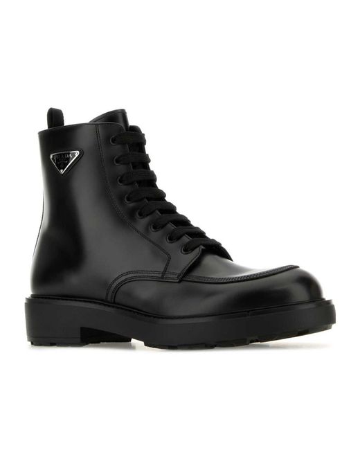 Prada Black Boots for men