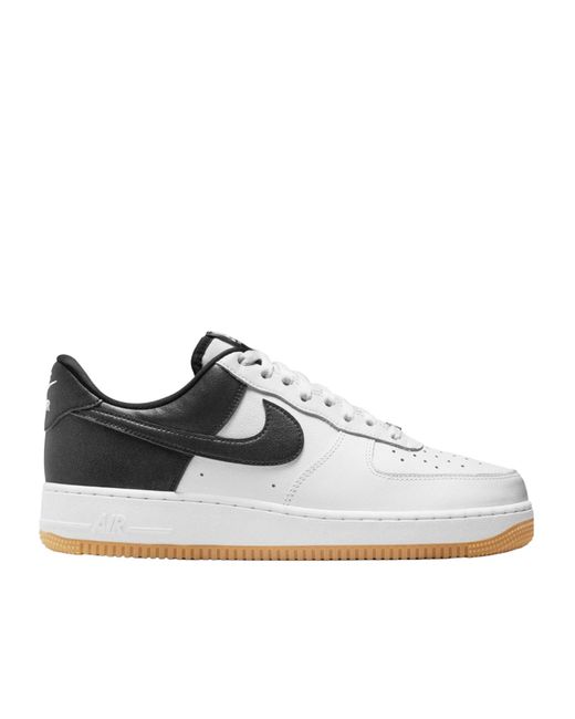 Nike White Simple Thick-Soled Shoes for men