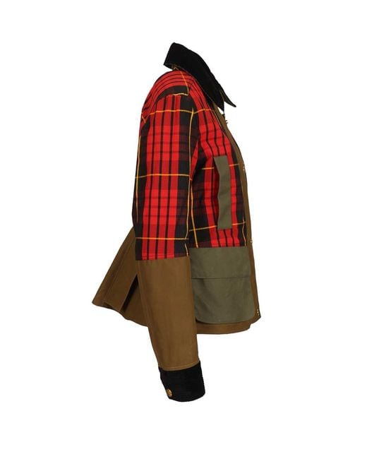 McQueen Multicolor Tartan Ripstop Jacket