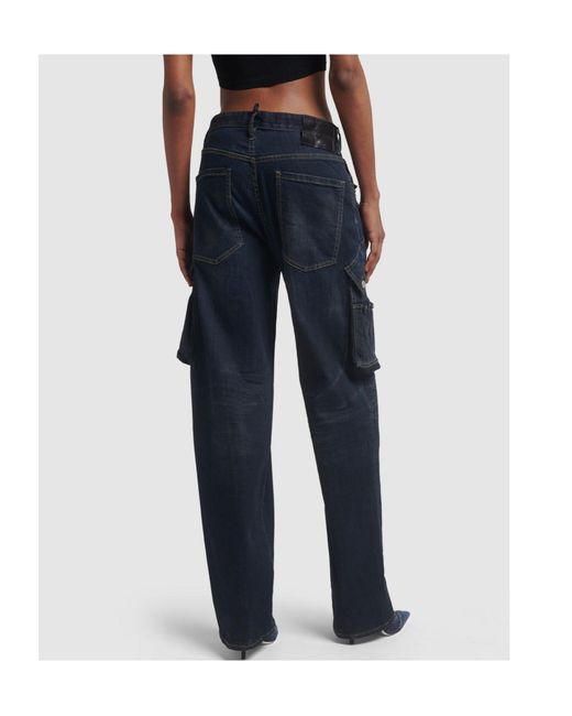 DSquared² Blue Work Jeans