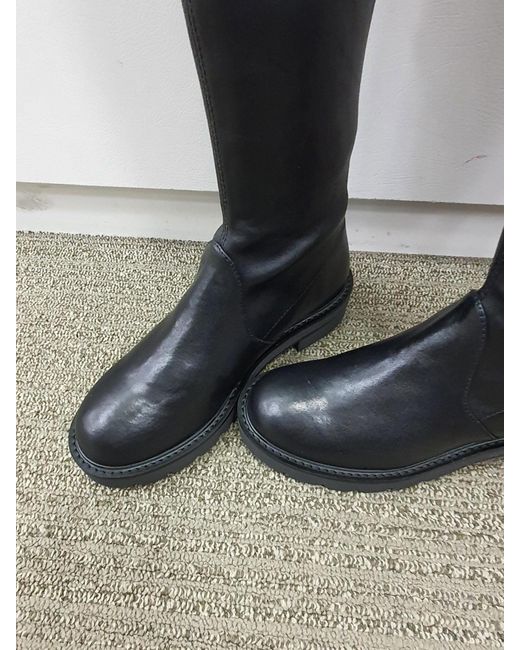 Stuart Weitzman Gray Rear Strap Design Boots