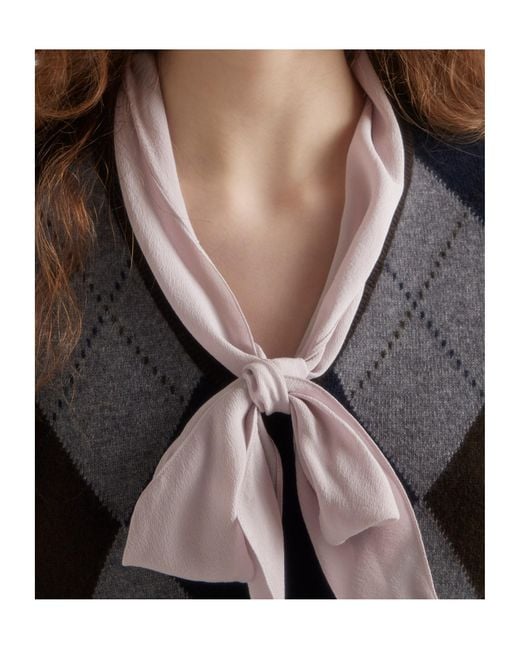 Prada Pink Marocain Shirt