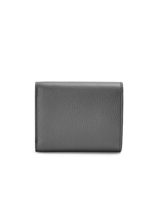 Loewe Gray Trifold Wallet for men