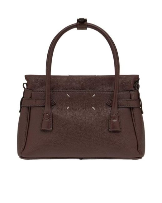 Maison Margiela Brown 5Ac East West Small Tote Bag