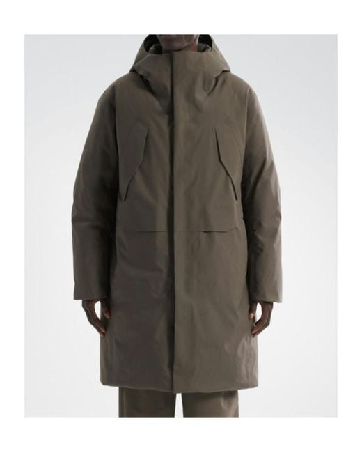 Veilance Brown Sorin Down Parka for men