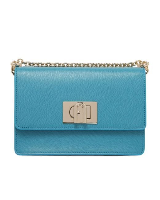 Furla Blue 1927 Mini Crossbody Bag