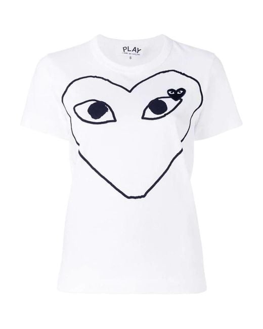 Junya Watanabe White Logo Printed T-Shirt for men