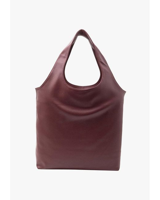 A.P.C. Purple Ninon Top Handle Bag