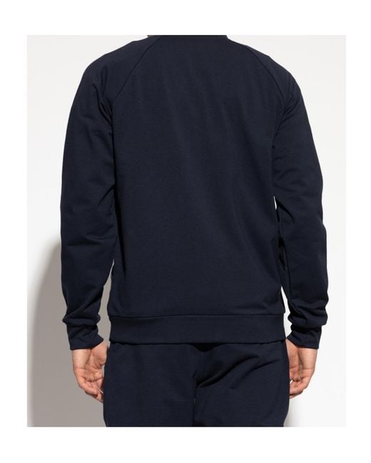 Paul Smith Blue Long-Sleeved Casual Jacket for men