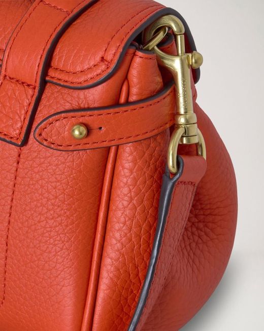 Mulberry Red Alexa Buckled Mini Crossbody Bag
