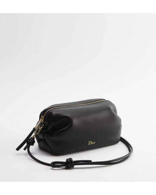 Dior Black Bow Pouch