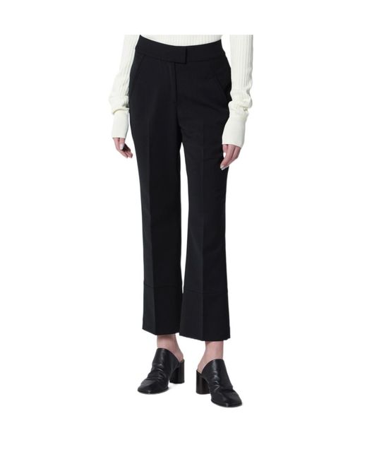 Entire studios Black Flared Casual Pants