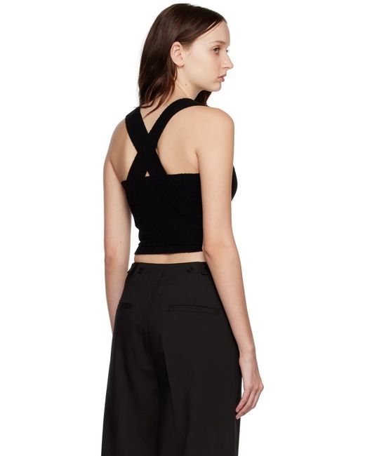 Holzweiler Black Square Collar Short Sling