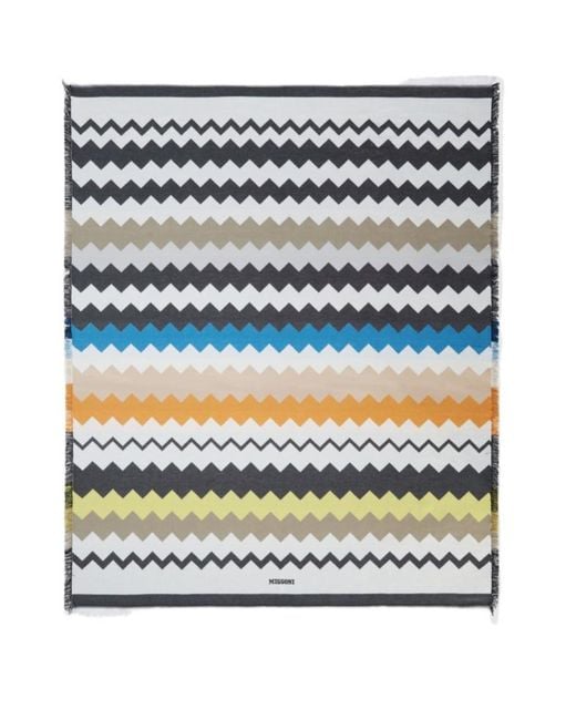 Missoni White Home Best Fouta Fringed Towel for men
