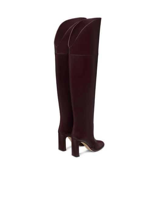 Stuart Weitzman Brown Babette Over-The-Knee Tubo 85